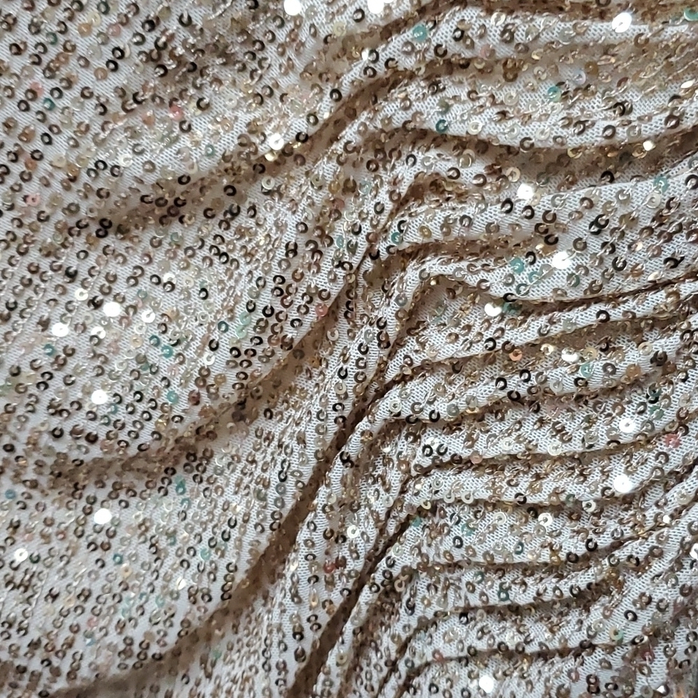 Mac Duggal Ieena Ruched Sequin Trumpet Gown 6 NWT 42015 - Picture 5 of 7